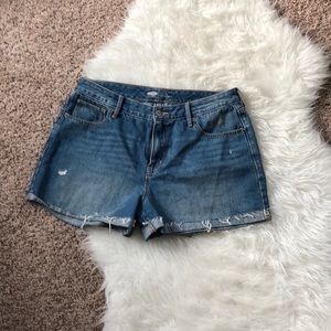 Old navy cuffed cut off shorts